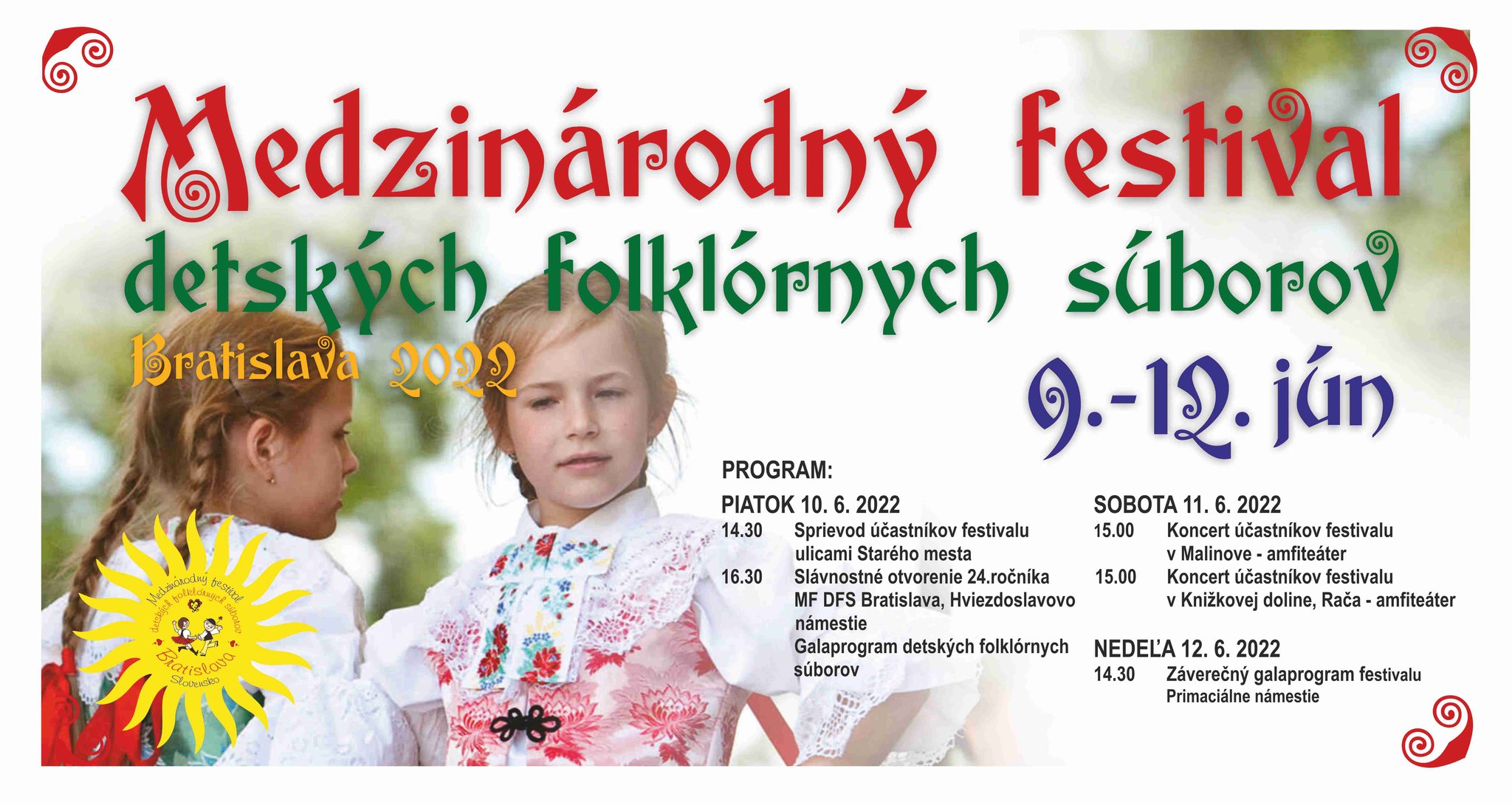 Medzinrodn festival detskch folklrnych sborov 2022 Bratislava - 24. ronk