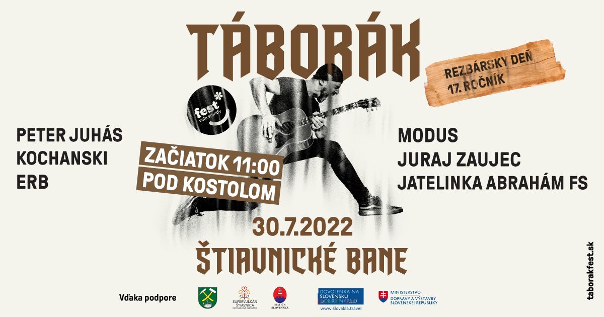 Rezbrsky de  17. ronk a Tbork Fest 2022 tiavnick Bane