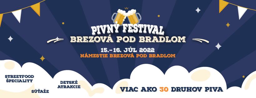 Pivný festival Brezová pod Bradlom 2022
