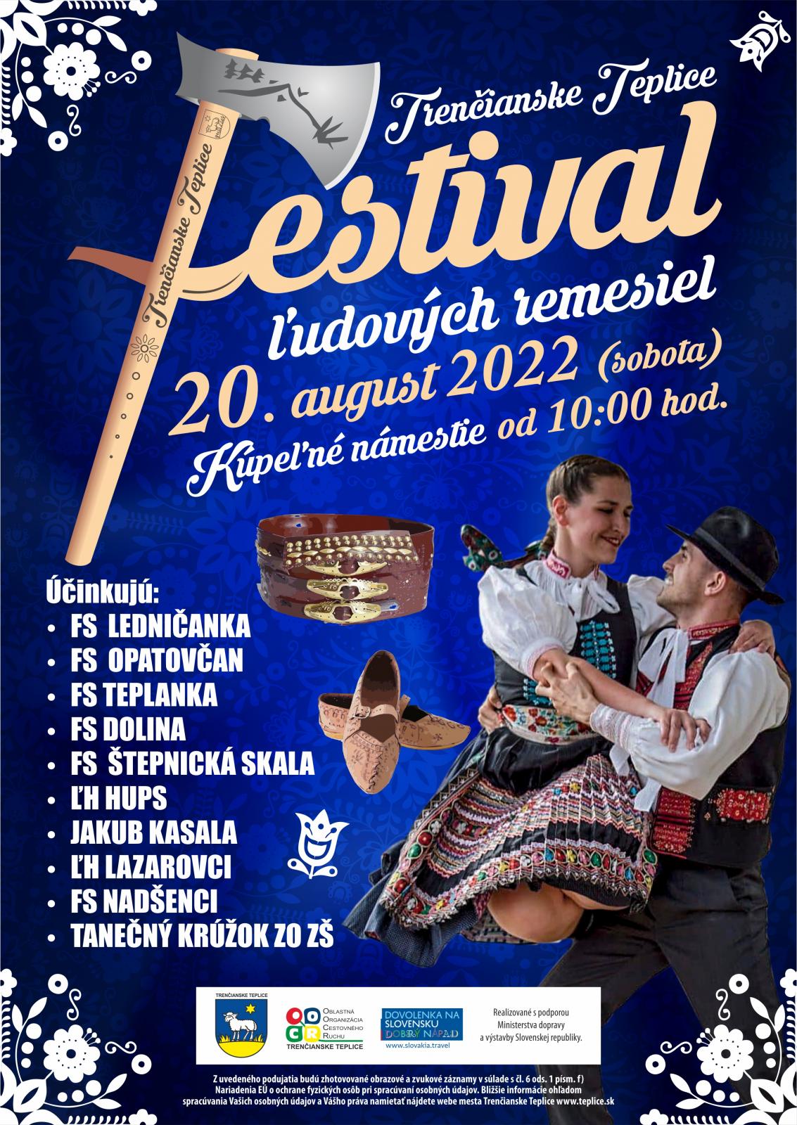 Festival udovch remesiel 2022 Ternianske Teplice