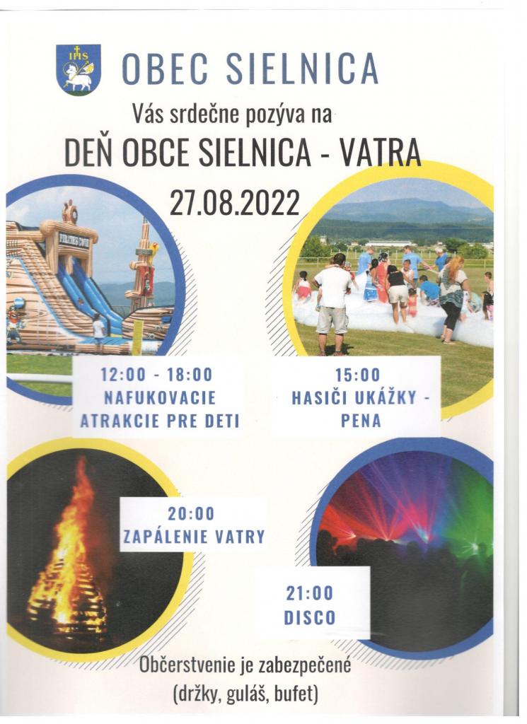 Deň obce Sielnica - VATRA 2022