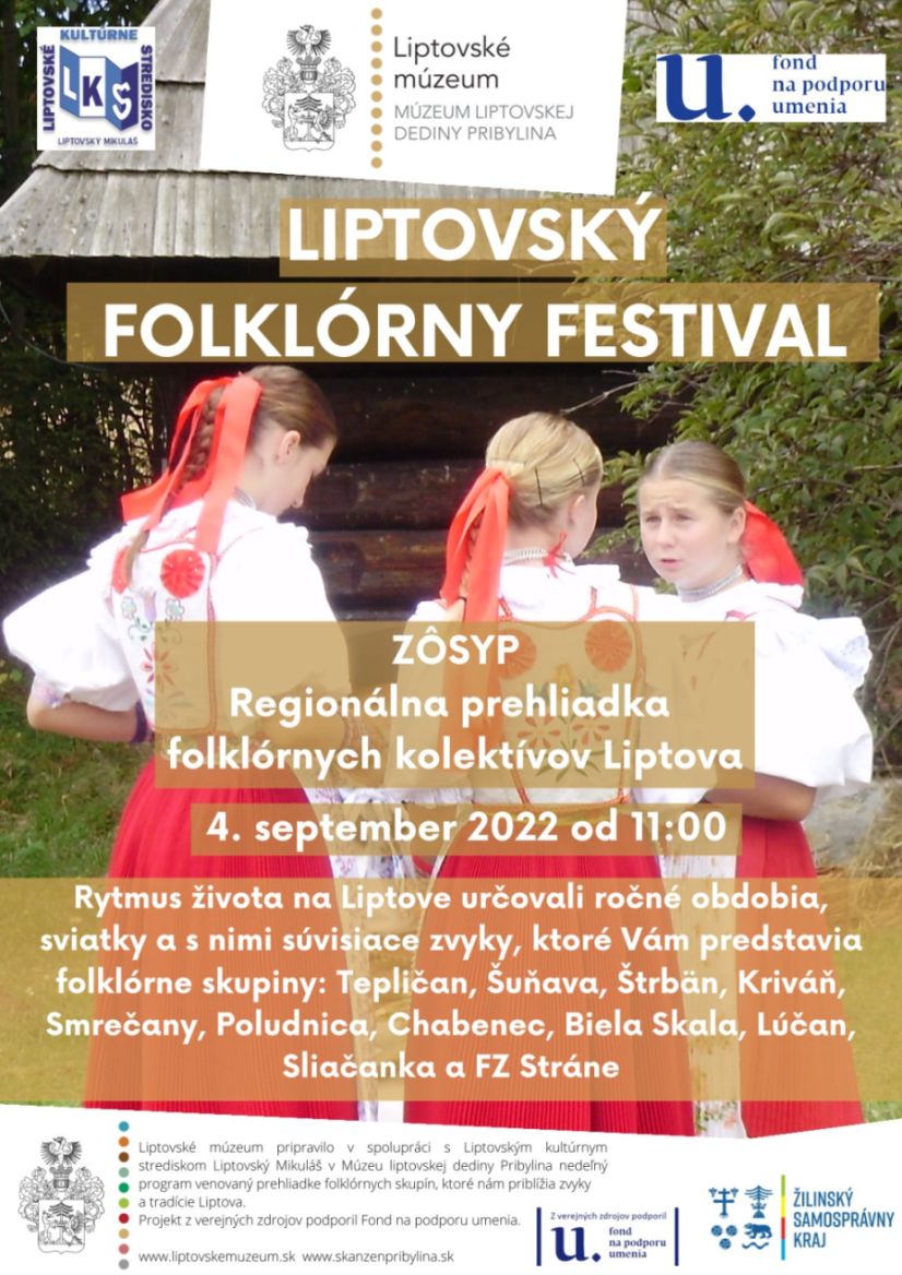 Liptovsk folklrny festival Zsyp 2022