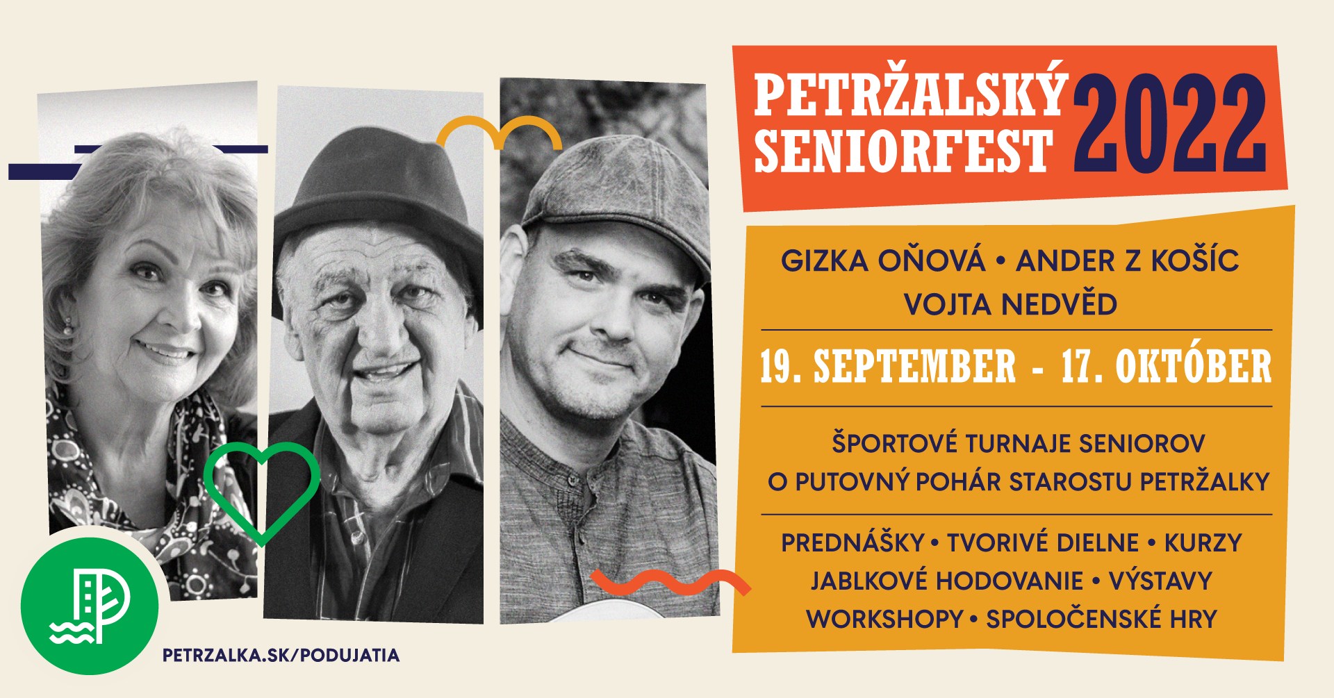 Petržalský Seniorfest 2022 - 15. ročník