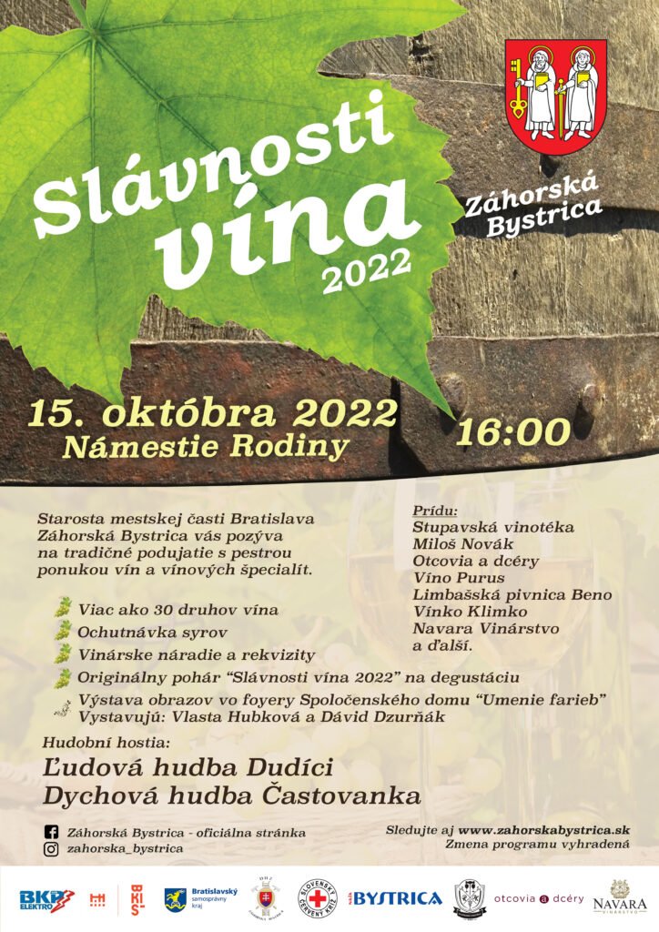 Slvnosti vna a vstava obrazov 2022 - Zhorsk Bystrica