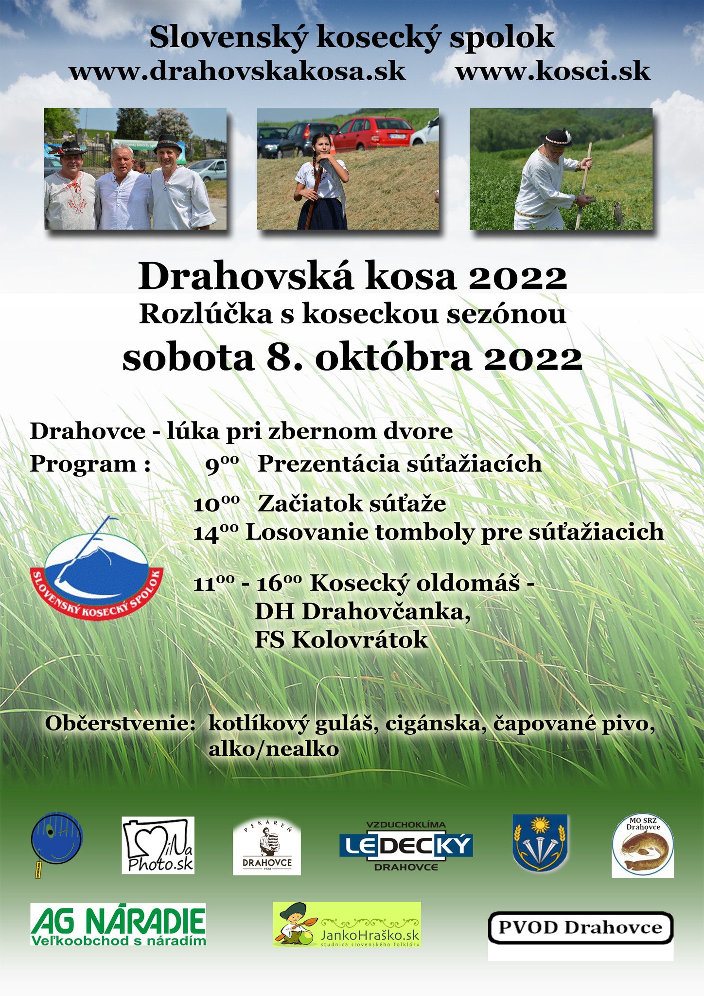 Drahovsk kosa 2022 Drahovce