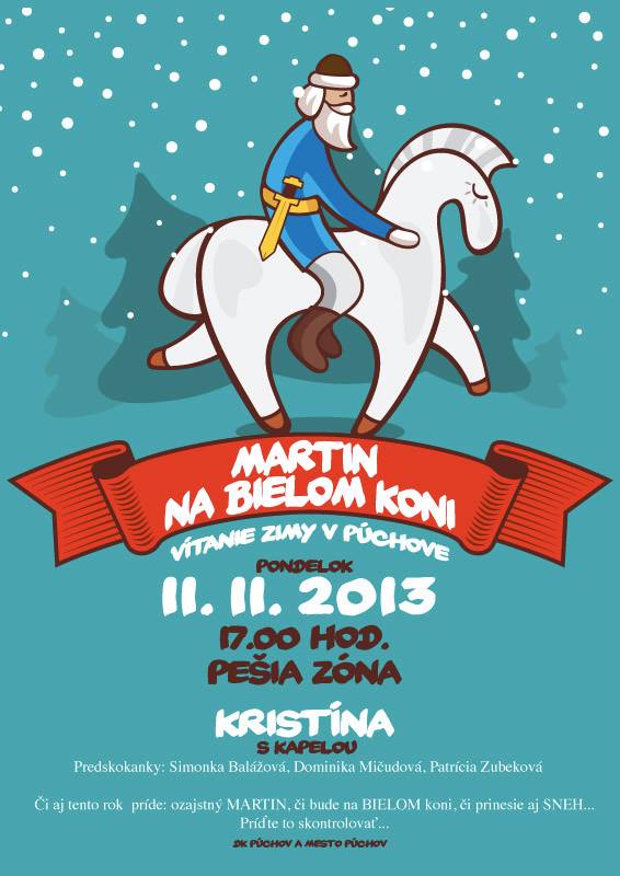 Martin na bielom koni P�chov 2013