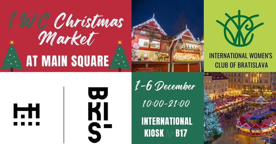 IWCB Charitatívny Vianočný bazár - 29. ročník  / 29th annual IWCB Charitable Christmas Bazaar 2022 Bratislava
