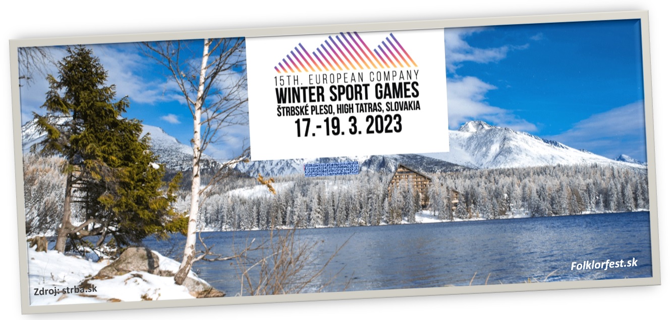 15. Európske firemné zimné športové hry 2023 Štrbské Pleso