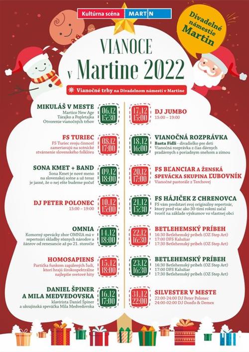 Vianoce v Martine 2022