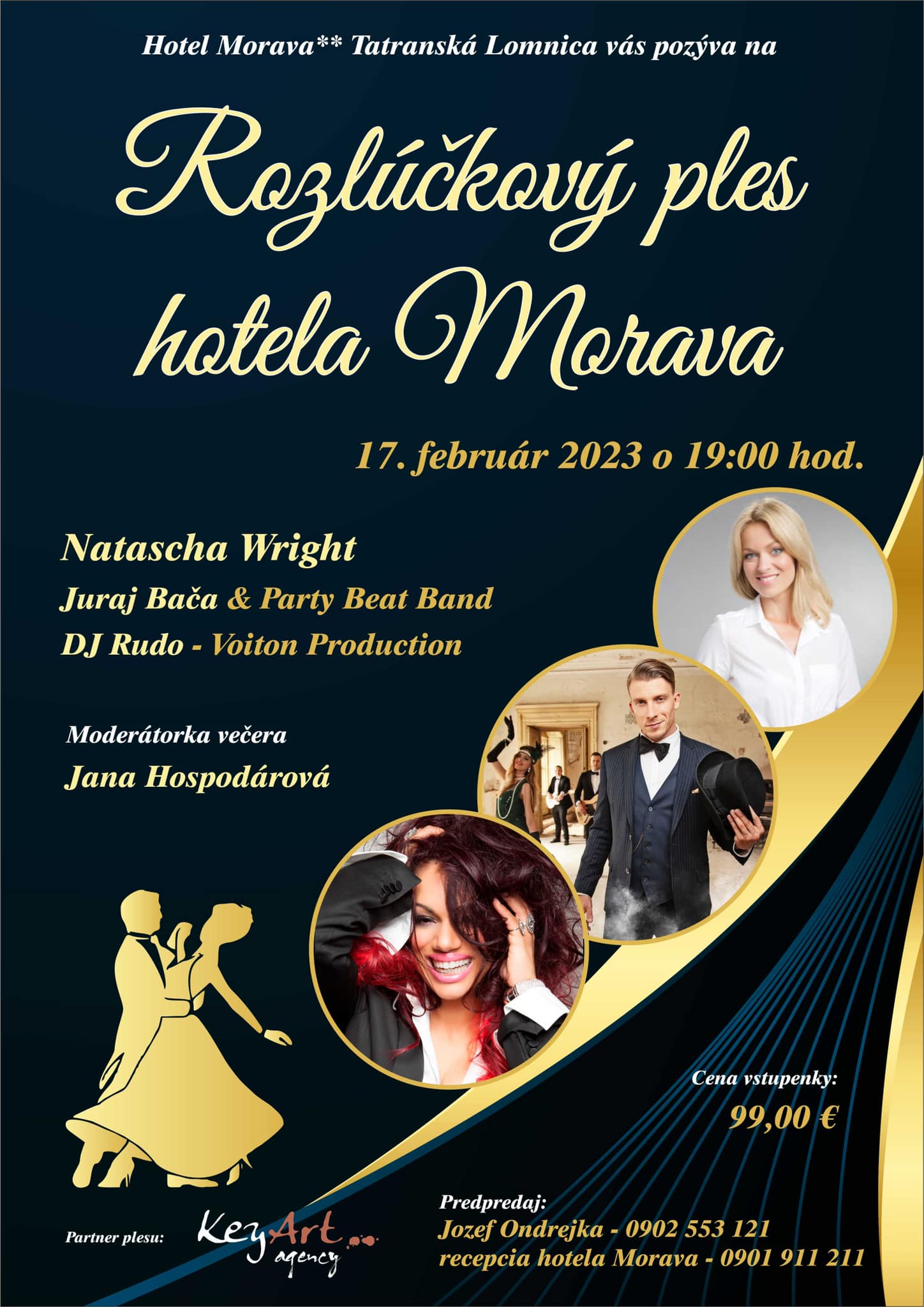 Rozlúčkový ples hotela Morava 2023 Tatranská Lomnica