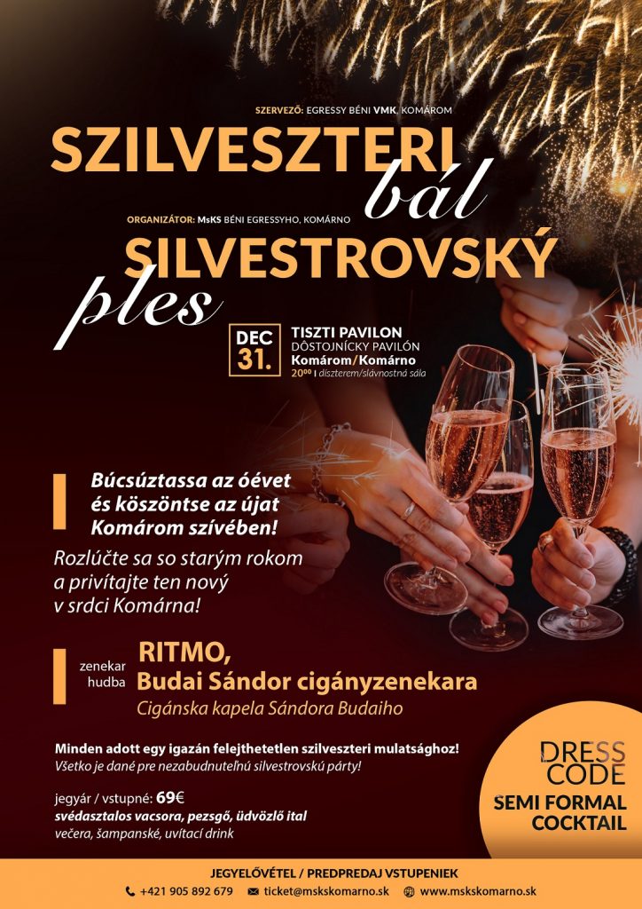 Silvestrovsk ples 2022 Komrno