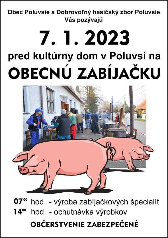 Obecn zabjaka 2023 Poluvsie