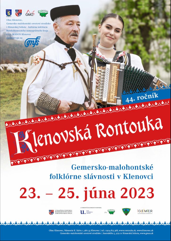 Klenovská Rontouka 2023 Klenovec - 44. ročník