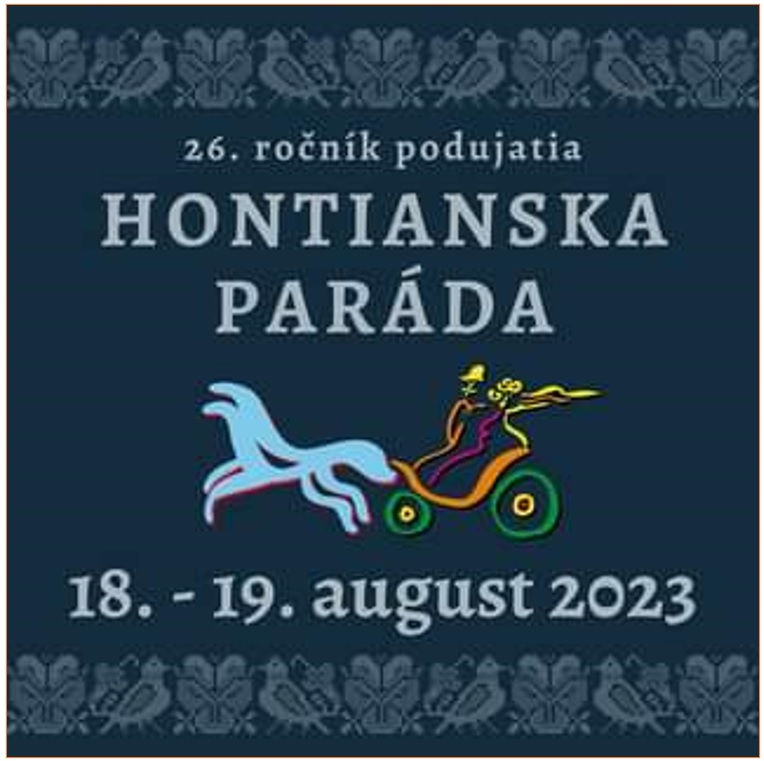 Hontianska paráda 2023 Hrušov 2023 - 26. ročník