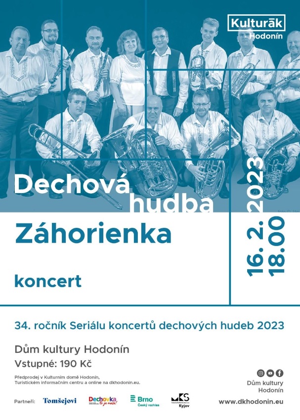34. ronk Serilu koncert dechovch hudeb 2023 Hodonn - Dechov hudba Zhorienka