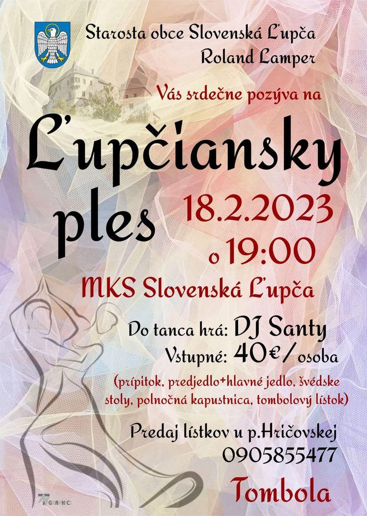 upiansky ples 2023 Slovensk upa