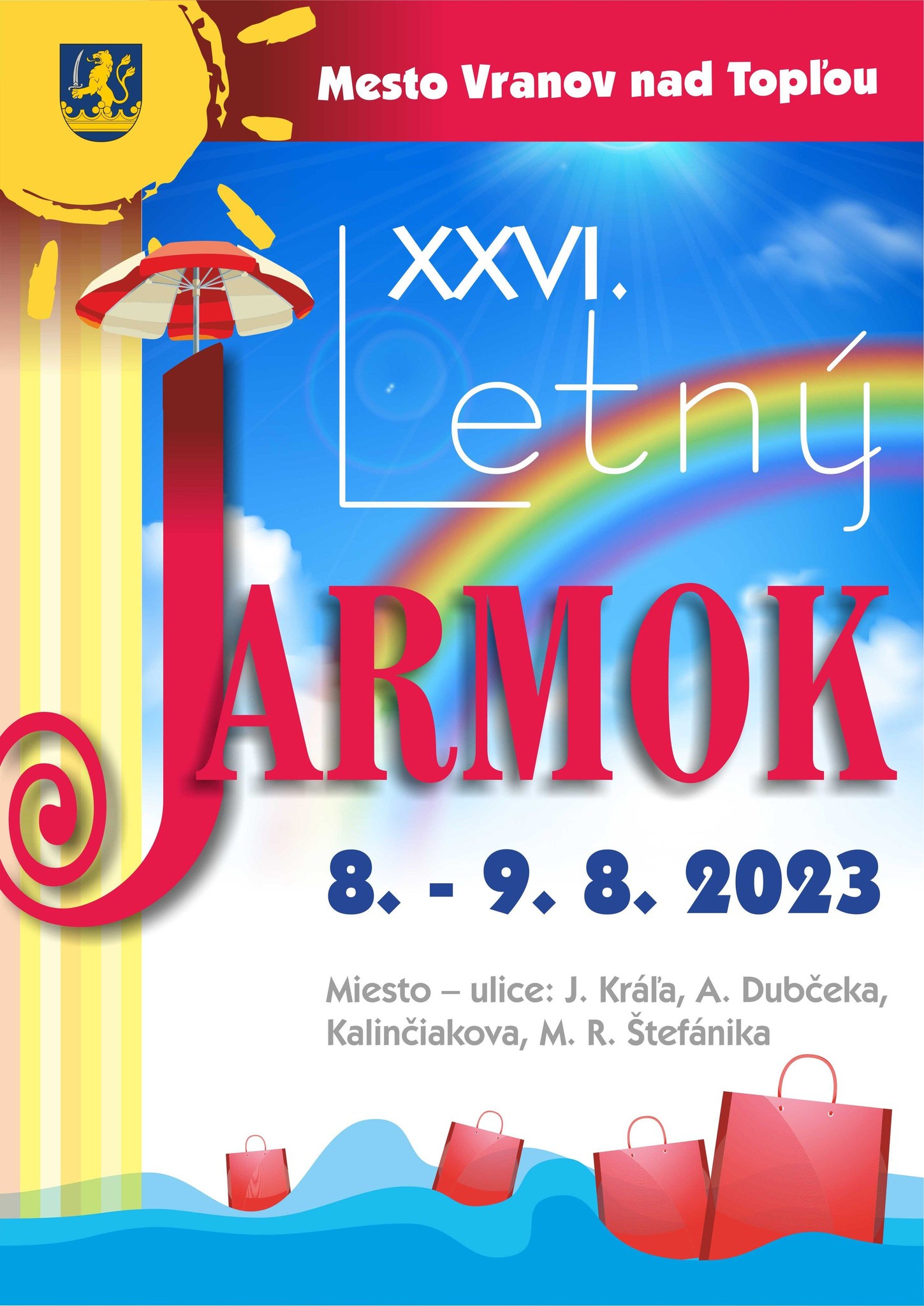 XXVI. Letn jarmok 2023 Vranov nad Topou