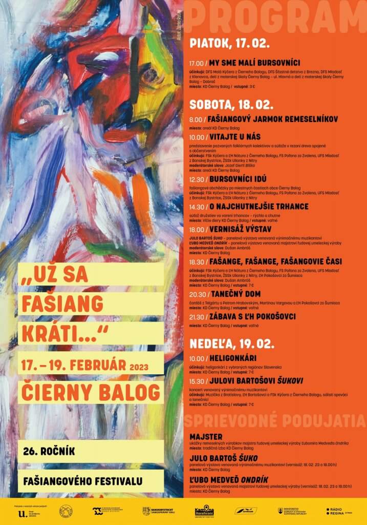 Už sa fašiang kráti... 2023 Čierny Balog - 26. ročník folklórneho festivalu