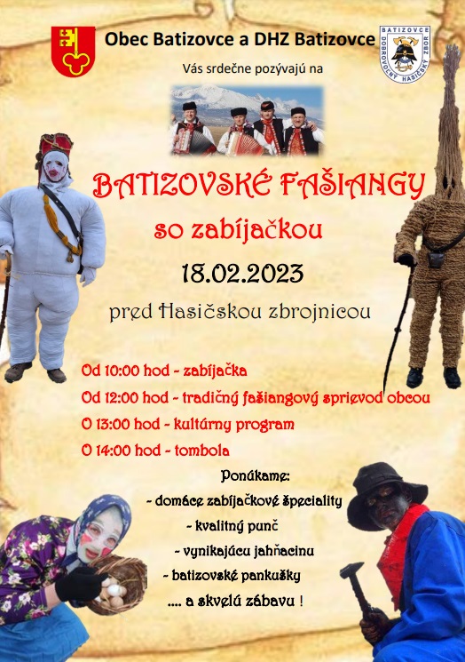 Batizovsk faiangy so zabjakou 2023 Batizovce