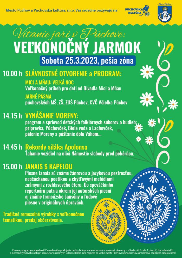 Vekonon jarmok 2023 Pchov