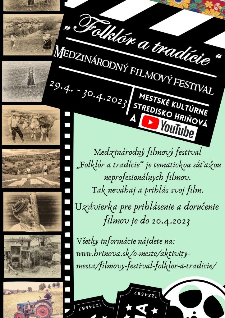 Folklr a tradcie 2023 Hriov - medzinrodn filmov festival