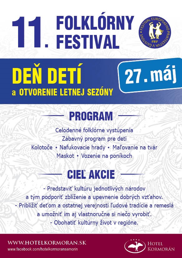 Folklórny festival a Deň detí 2023 Šamorín