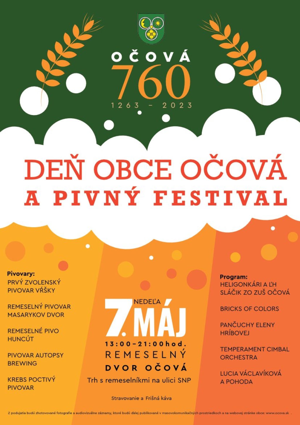 De obce Oov a Pivn festival 2023 Oov