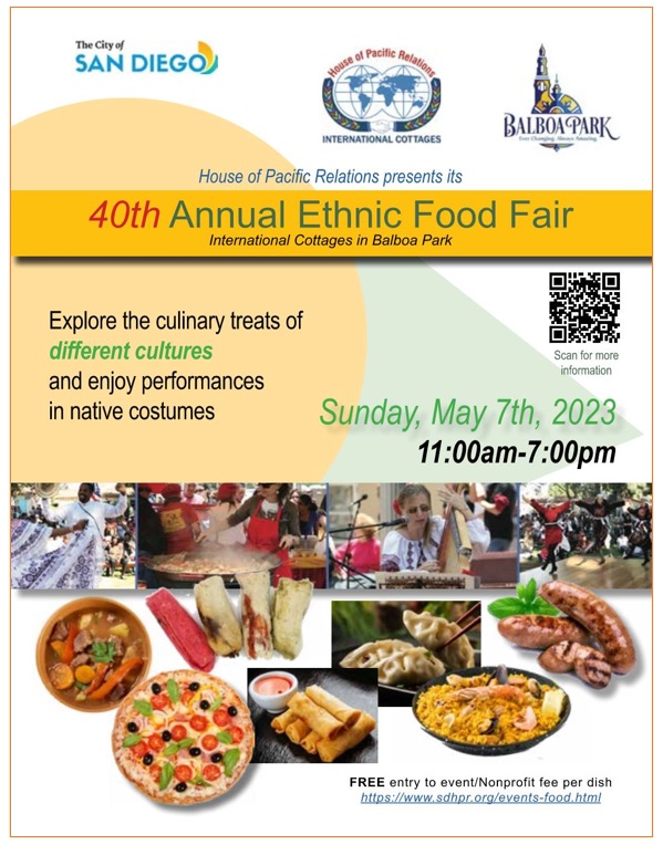 40th annual International Ethnic Food Fair / Medzinrodn vetrh etnickch potravn 2023 San Diego - 40. ronk