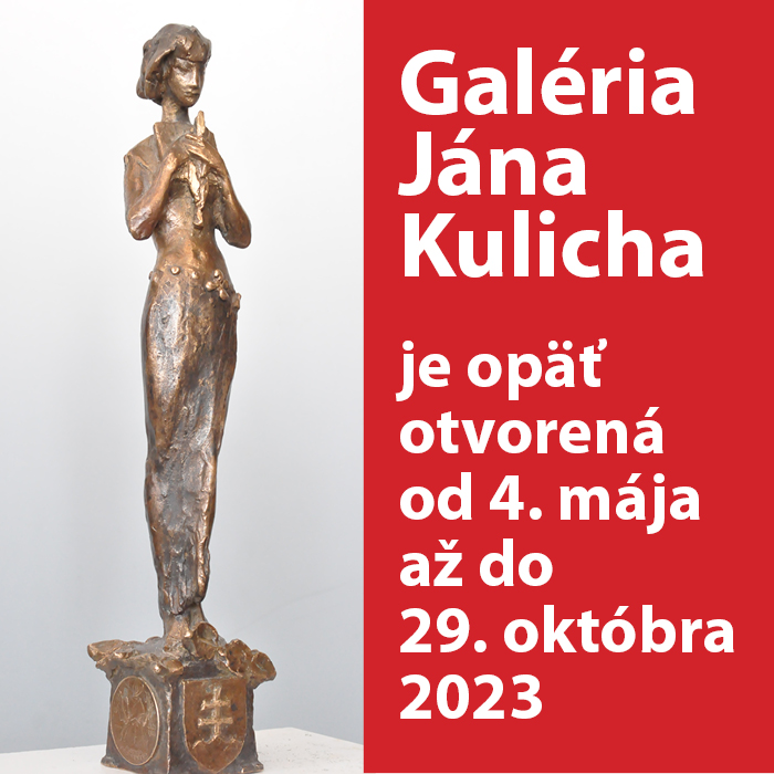 Vzťah domova a sveta... 2023 Zvolenská Slatina - výber z celoživotného diela Jána Kulicha
