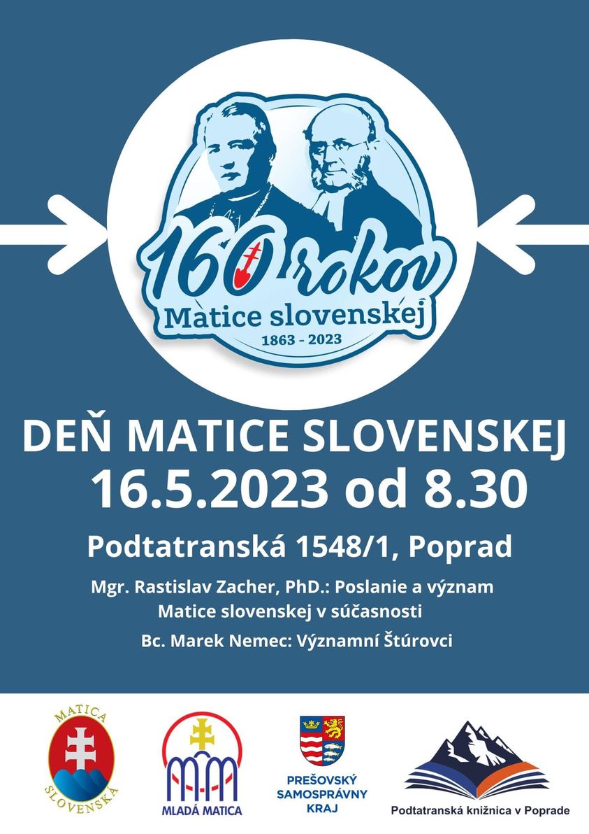 De Matice slovenskej v Poprade 2023