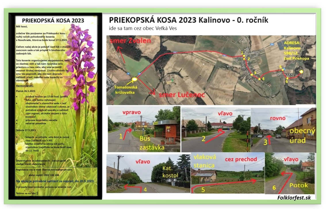 Priekopsk kosa 2023 Novohrad - Kalinovo - 0. ronk