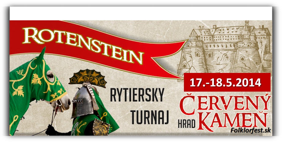Historický festival  ROTENSTEIN,  Častá - Červený Kameň 2014