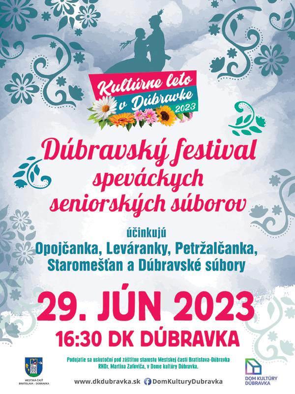Dbravsk festival spevckych seniorskch sborov 2023 Dbravka