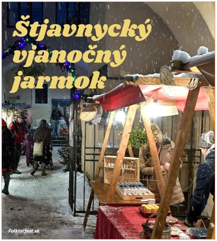 Štjavnycký vjanočný jarmok 2023 Banská Štiavnica - 18. ročník