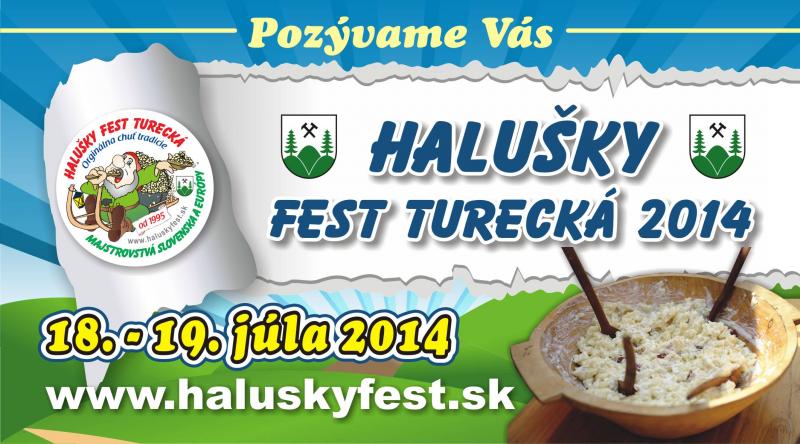  Halušky FEST Turecká 2014 - Majstrovstvá Slovenska a Európy vo varení a jedení brynzových halušiek  - 20. ročník