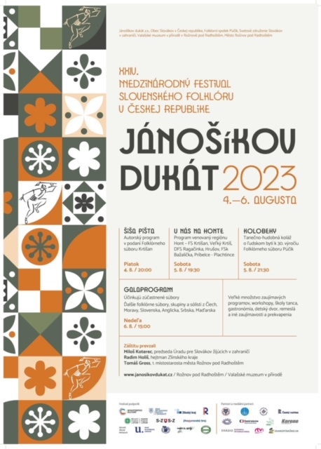 JNOKOV DUKT 2023 Ronov pod Rahotm - XXIV. ronk Medzinrodnho festivalu slovenskho folklru