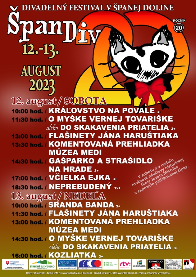 panDiv 2023 pania Dolina  20. ronk divadelnho festivalu