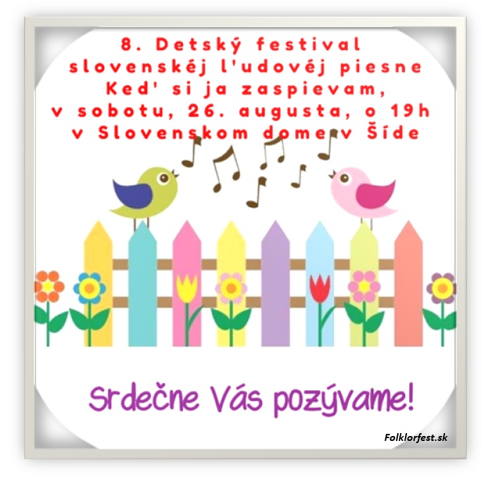 8. Detsk festival slovenskej udovej piesne 