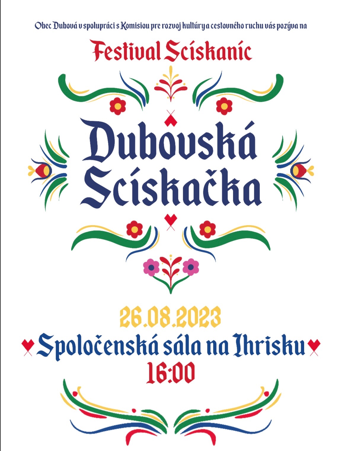 Dubovsk Scskaka 2023 - festival scskanc