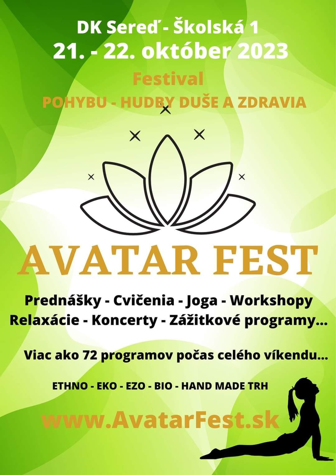 Avatar Fest 2023 Sereď - Návrat ku koreňom ... - 13. ročník