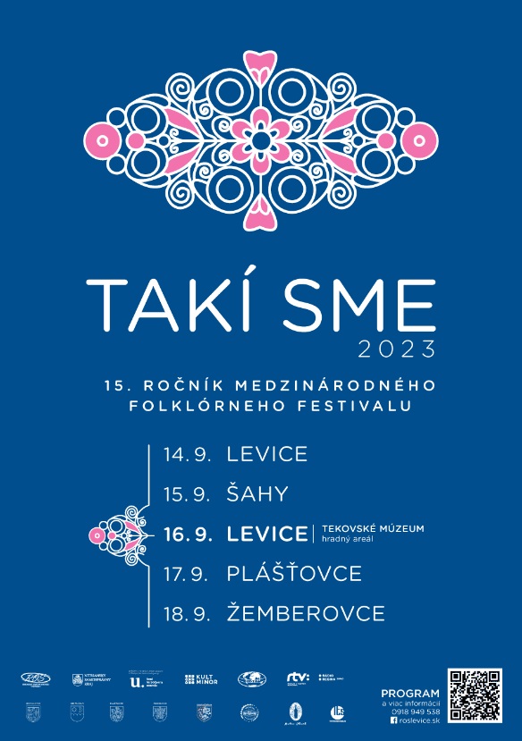 TAK SME 2023 Levice - 15. ronk medzinrodnho folklrneho festivalu