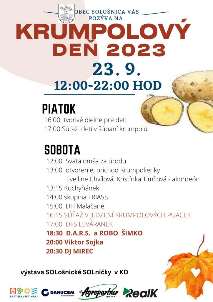 Krumpolový deň 2023 Sološnica