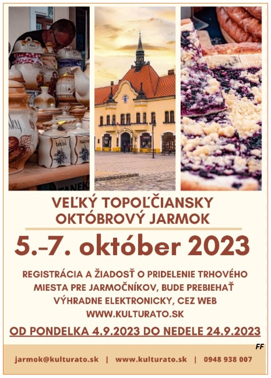 Vek Topoiansky oktbrov jarmok 2023 Topoany