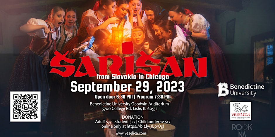 Folklore Ensemble arian from Slovakia: Concert and Dance Performance / Folklrny sbor arian zo Slovenska: Koncertn a tanen vystpenie 2023 Chicago