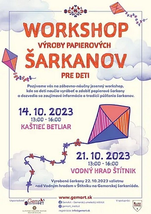 Workshop vroby papierovch arkanov 2023 Betliar a ttnik