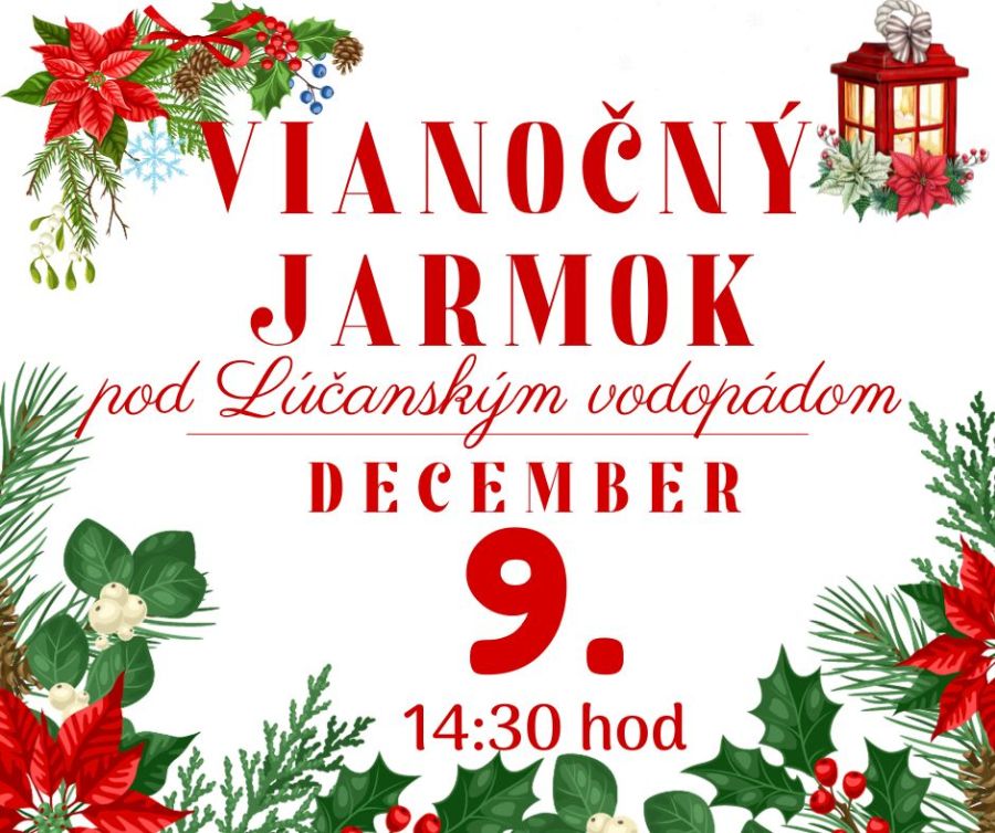 Vianon jarmok pod Lanskm vodopdom 2023 Lky