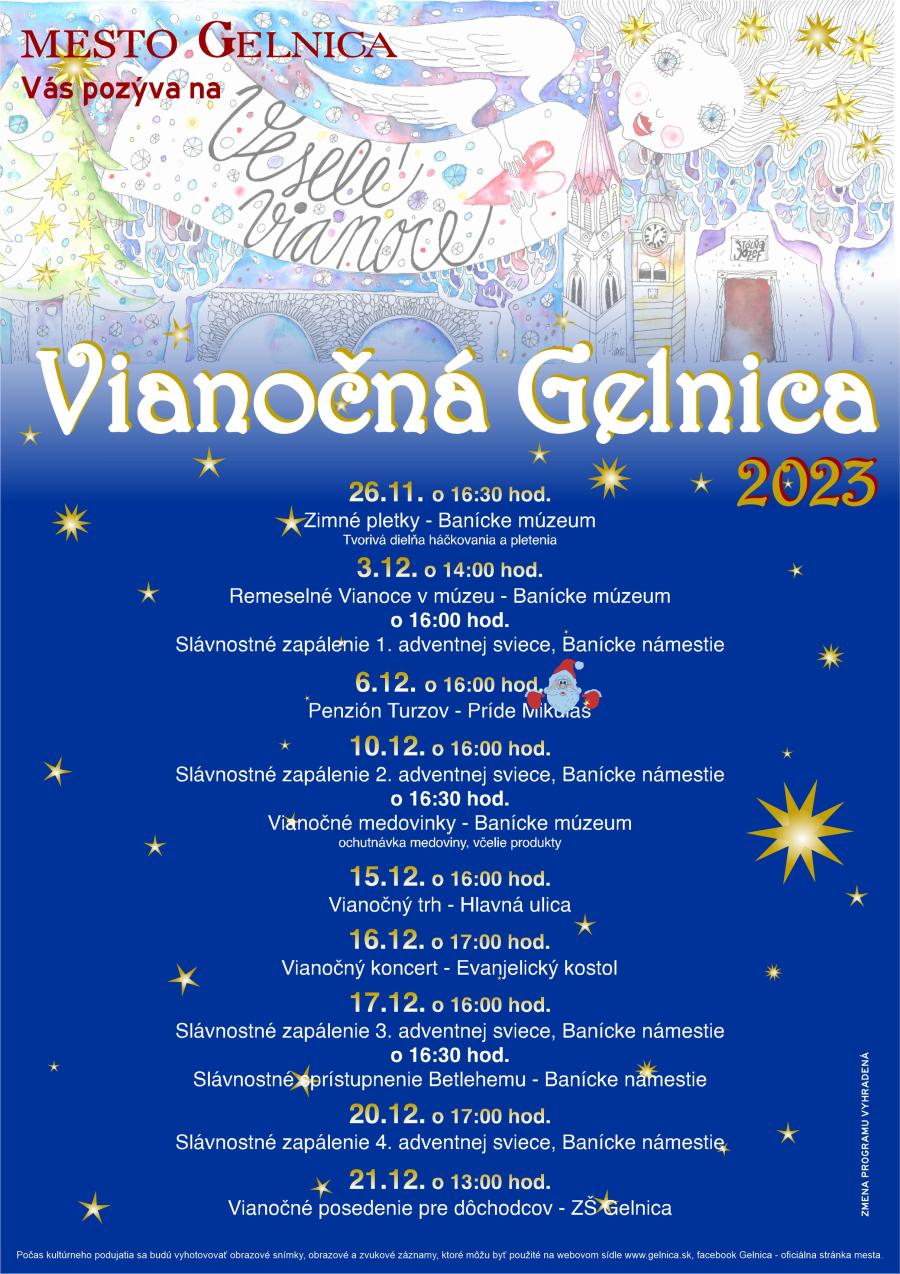 Vianon Gelnica 2023