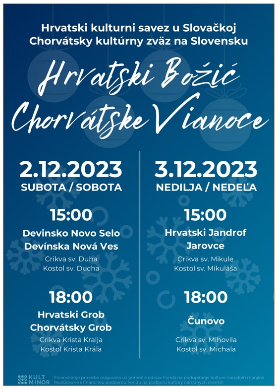 Chorvtske Vianoce / Hrvatski Boi 2023 Devnska Nov Ves 