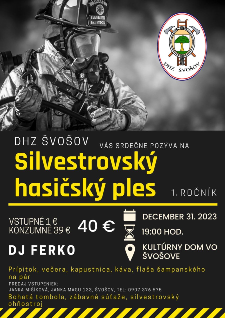 I. Silvestrovsk hasisk ples 2023 voov