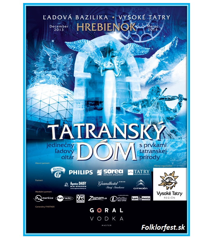 Tatranský ľadový dóm Hrebienok - Vysoké Tatry 2014